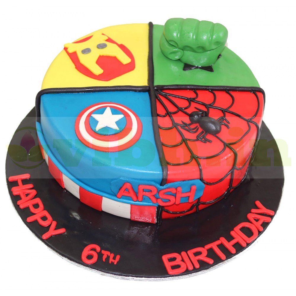 Best Avenger Theme Cake In Pune | Order Online